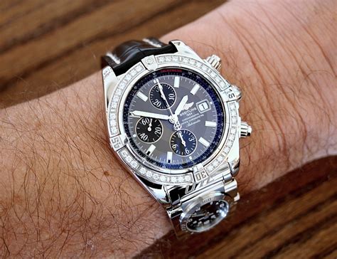 Breitling with a business Suit 